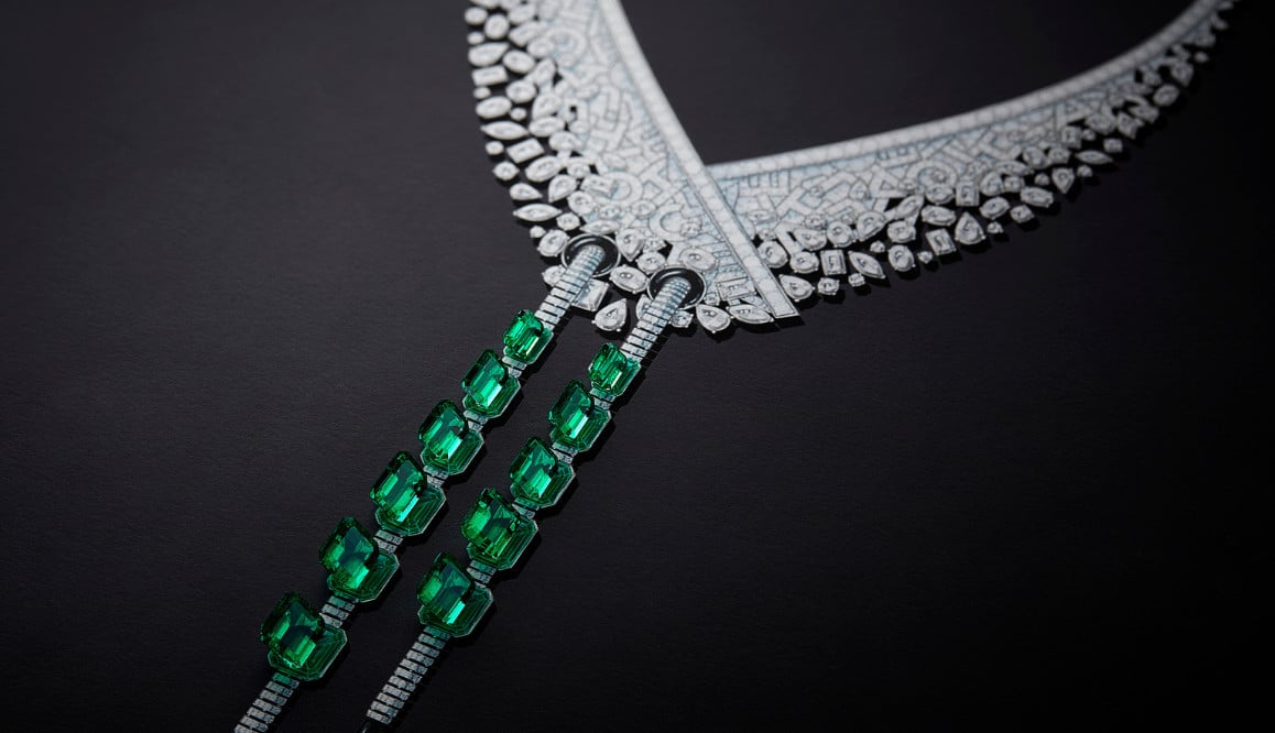 In the inaugural edition of the Grand Prix de la Haute Joaillerie awards, Chanel Haute Joaillerie’s Sweater Prestige necklace bagged the Best Piece of the Year award (Photo: courtesy of Chanel)